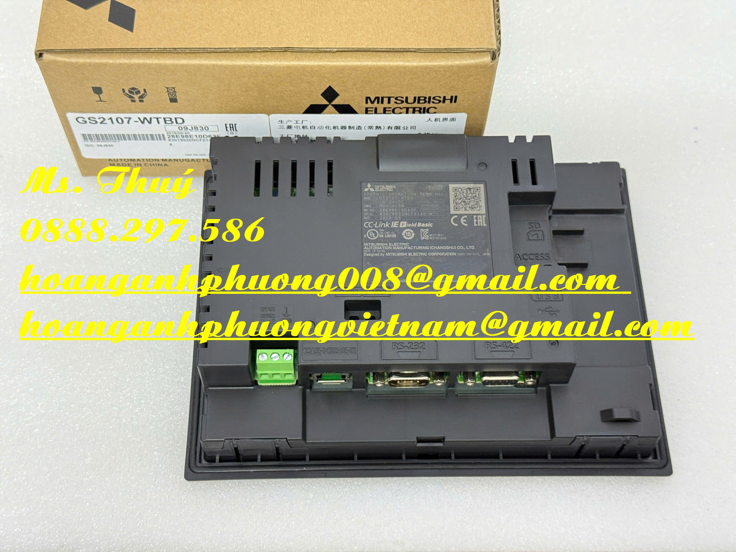 Hàng Nhật - Màn hình công ngiệp Mitsubishi GS2107-WTBD